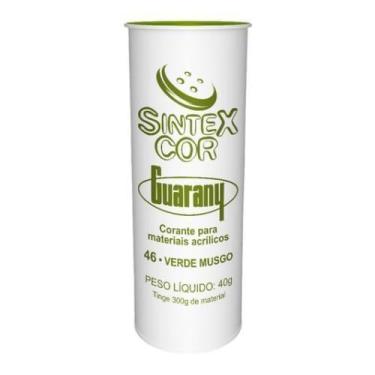 Imagem de Corante Para Acrílicos Sintexcor Guarany Verde Musgo, Verde, Tecido, T