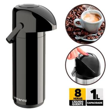 Imagem de Garrafa Térmica 1L Para Café Chá Chimarrão Unitermi Verona