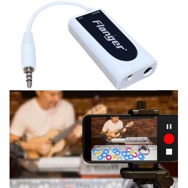 Imagem de Flanger Interface para Guitarra Baixo violão lives celular - Flanger F