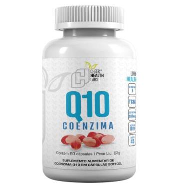 Imagem de Coenzima Q10 Cheer 90 Cápsulas 100mg por porção - Cheer Health Labs