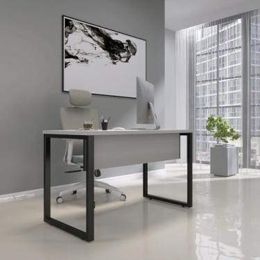 Imagem de Mesa de Madeira 134cm X 60cm M134/60 Cinza/Preto