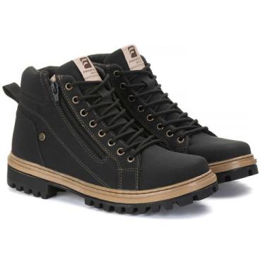 Imagem de Bota Coturno Adventure Moda Casual Masculino Sola Tratorada Leve Cadar