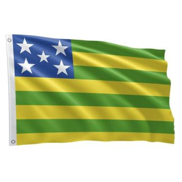 Imagem de Bandeira Dos Estados Brasileiros Grande 1,50 X 0,90 M - Fadrix, Goiás