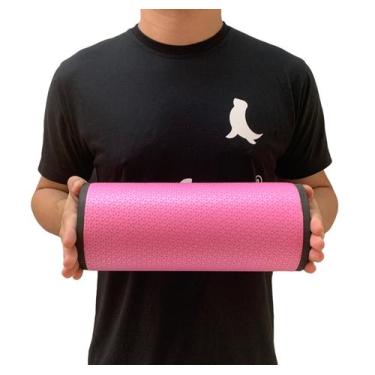 Imagem de Foam Roller 30cm Liberação Miofascial EVA DF1064 Rosa Dafoca Sports