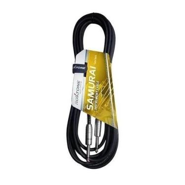 Imagem de Cabo De Instrumento Roxtone P10/P10 Com Mola 5 Mt Sgjj100L5