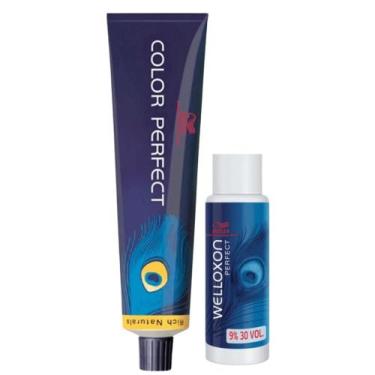 Imagem de Color Perfect Coloração 1x 10/1 Louro Claríssimo + 1 Ox 30V - Wella, U