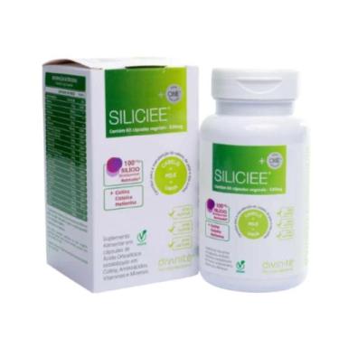 Imagem de Siliciee Suplemento Alimentar Cabelos, Unhas Pele  Divinitè - Nutracos