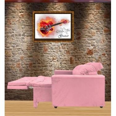 Imagem de Poltrona Retratil e Reclinavel Com Rodape de Apoio Pra pes Modelo Sofi