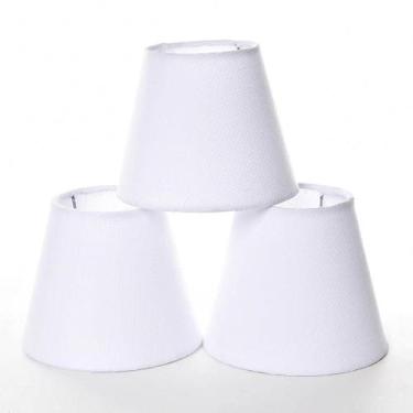 Imagem de Jogo Cúpulas Para Lustre Branco Quarto Bebê Infantil Menina Menino (3 