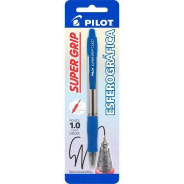 Imagem de Caneta Esferográfica Super Grip 10R Azul 1.0Mm Pilot