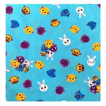 Imagem de Tecido tricoline digital premium 1.40mts/larg bolofofos metro - CARRET