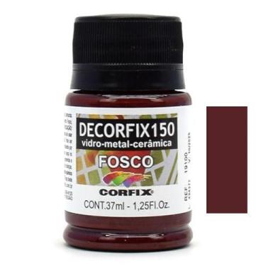Imagem de Tinta Decorfix 150 Fosca 37ml - Metal, Vidro e Cerâmica, 314 VINHO