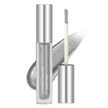 Imagem de Máscara Shimmer, Máscara Espumante - Rímel cintilante colorido para cílios - Máscara de volume para cílios brilhantes para mulheres e meninas