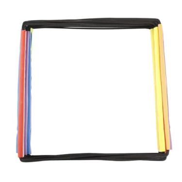 Imagem de YIJU Escada de treinamento de agilidade Escada de treino Coordenação ajustável Academia em casa Conjunto de treinamento de velocidade de vôlei Escada de, 10 Grades