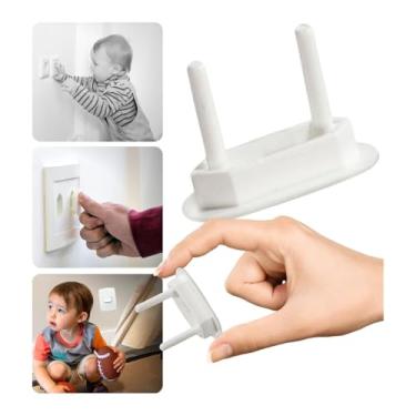 Imagem de Protetor de Tomada para Bebe - Combo Contendo 14 Tampa Tomada Contra Choque Elétrico Infantil - Segurança Bebê e Crianças