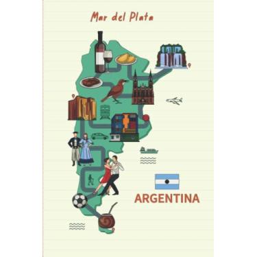 Imagem de Mar del Plata: best NoteBook to write about travel to Mar del Plata/Argentina/Wide Ruled Paper Notebook (6 x 9) / 120 page (Mar del Plata Composition Note books).