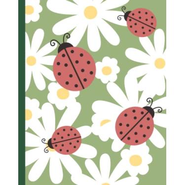 Imagem de My Ladybug Notebook: Children's Nature Themed Notebook - Grades 3-6 - 100 Pages - 8x10 Inches