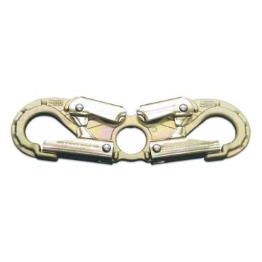 Imagem de 3M DBI-SALA 2108403 Gancho para espalhar aço, 25 cm, fechamento/travamento, use com mosquetão para formar um conjunto de posicionamento, dourado