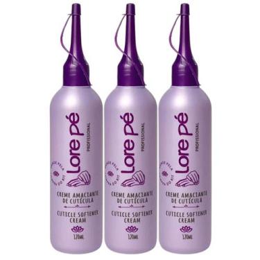 Imagem de CREME AMACIANTE DE CUTÍCULAS SPA DOS PÉS 120ml - LORE PÉ kit 3und
