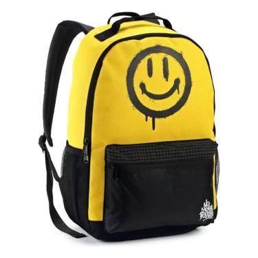 Imagem de Mochila Juvenil Masculina Resistente Escola Faculdade Smile