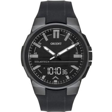 Imagem de Relógio Masculino Solar Tech Orient Preto MPSPA008 P1PX Preto  masculino