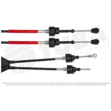 Imagem de Cabo de comando do câmbio Dian Chevrolet Zafira 2006 a 2012 - TUBA