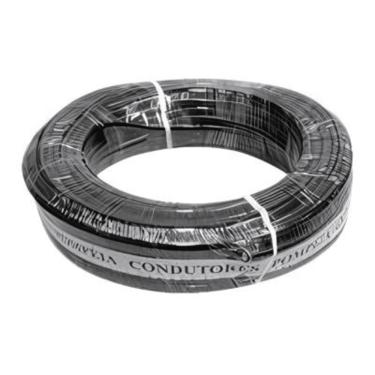 Imagem de Fio Paralelo Pompeia Preto com Tarja Branca 2X12 2,50 MM (100 Metros)