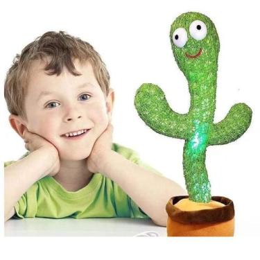 Imagem de Cacto Dançante E Falante Toca Música Repete A Fala Brinquedo - Pandash