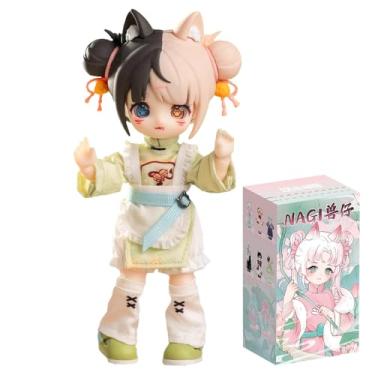 Imagem de XiDonDon NAGI Fourth Generation The Untrammeled Traveler Series Ob11 1/12 Bjd Doll Gift Figure Toy Cute Action Anime Figures Dolls Toys (Two Boxes)