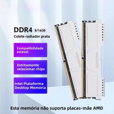 Imagem de Memória RAM DDR4 para Desktop - 8GB e 16GB (2133MHz, 2666MHz, 3200MHz)
