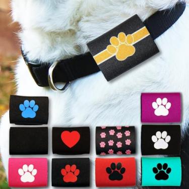 Imagem de Dapper Dog Tag Silenciador e suporte AirTag - Sport Black Yellow White