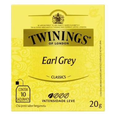Imagem de Chá Twinings Preto Earl Grey 10 sachês