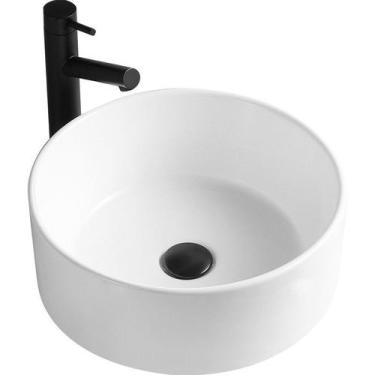 Imagem de Cuba Deend De Cerâmica Perla Bianca Para Banheiro 41x41x16cm