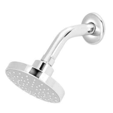 Imagem de Chuveiro Ducha Flatt Redondo Articulada Aquecedor Solar Gás