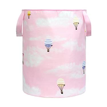 Imagem de Cesto Organizador para Brinquedos Ninare Rosa