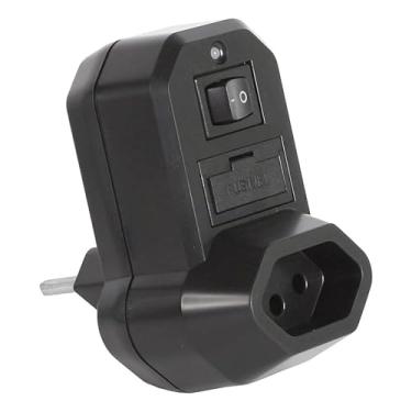 Imagem de Adaptador Tomada Surto Protetor Elétrico Eletrônico Plug 1 Tomadas Biv