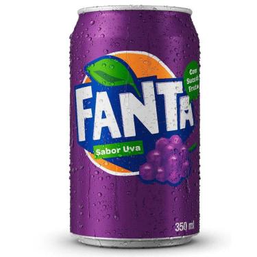 Imagem de Refrigerante Fanta Uva Lata 350 Ml