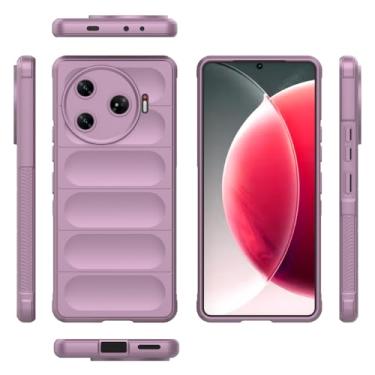 Imagem de Capa compatível com Tecno Camon 30 Pro 5G, capa para celular TPU macia compatível com Tecno Camon 30 Pro 5G CL8 capa roxa