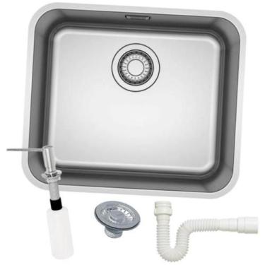 Imagem de Cuba Bell Franke 47,5x41 16665 Com Dosador de Sabão Franke