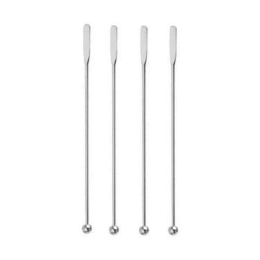 Imagem de Kit Mexedor de Drink Inox com 4 Peças - ACASA
