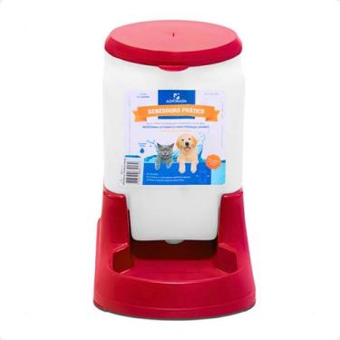 Imagem de Bebedouro Prático Alvorada 3 Litros para Cães e Gatos