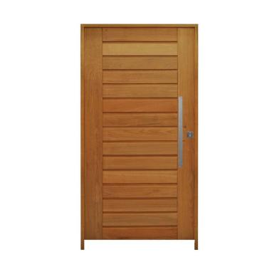 Imagem de Porta Pivotante Batente Misto 14 Puxador Barra Chata 110X210cm Esquerdo Rodam California