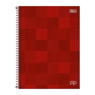Imagem de Caderno Espiral CD Universitário ZIP 10 Matérias 160 Folhas - Tilibra,