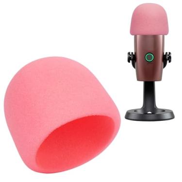 Imagem de Blue Yeti Nano Mic Pop Filter - Capa de microfone compatível com o microfone Blue Yeti Nano, redução de ruído à prova de som, melhora a qualidade do som, filtro pop para Blue Yeti Nano Mic da
