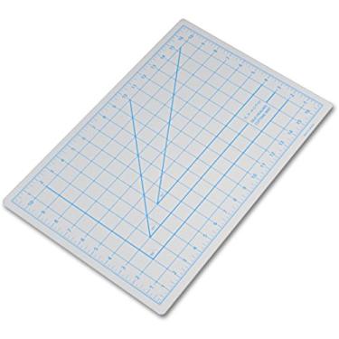 Imagem de X-Acto X7761 Self-healing cutting mat, nonslip bottom, 1 grid, 12-Inch by 18-Inch board with 11-Inch by 17-Inch measuring surface, gray