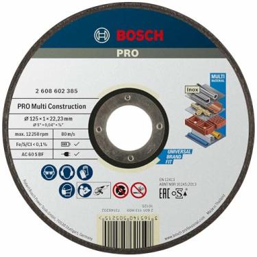 Imagem de Bosch Disco de Corte Multiconstruction 125x1mm Preto