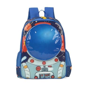 Imagem de Mochila Infantil Up4You Astronauta Gd Az - 95539