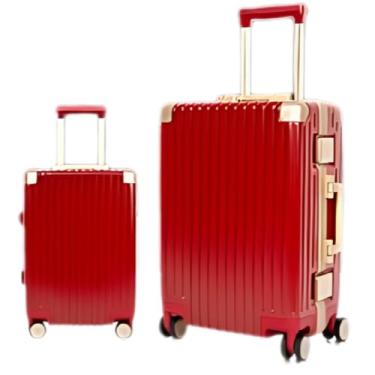 Imagem de Kit de Malas de Viagem Rígida ABS, 39 x 26,7 x 55 cm, Preta