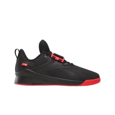 Imagem de Reebok Tênis masculino Lifter Pr Iii, Preto/vermelho energético, 44