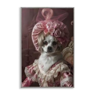 Imagem de Stupell Industries Your Dogness Retrato Histórico Cinza Emoldurado Giclee Art Design por Annabelle Hall, 16 x 24